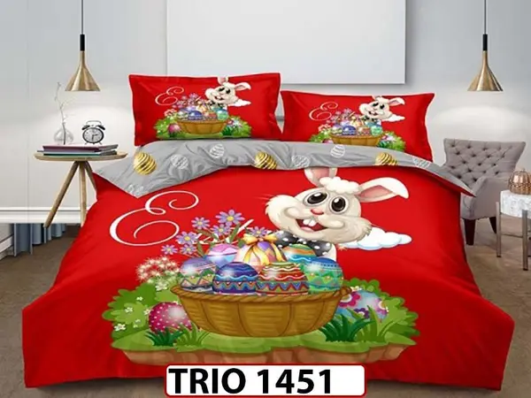 Lenjerie din finet 4 piese - TRIO1451