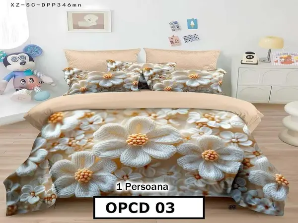 Lenjerie din Finet 5D cu 4 Piese fara Elastic - OPCD03