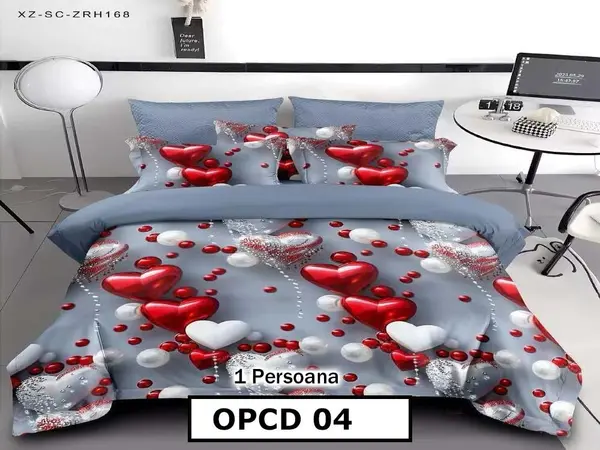 Lenjerie din Finet 5D cu 4 Piese fara Elastic - OPCD04