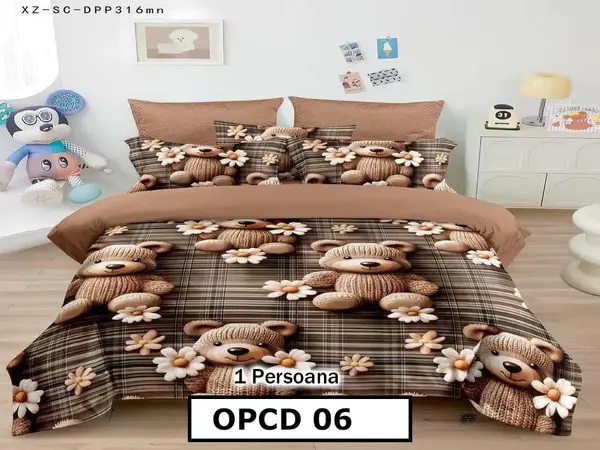 Lenjerie din Finet 5D cu 4 Piese fara Elastic - OPCD06