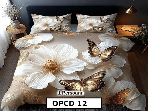 Lenjerie din Finet 5D cu 4 Piese fara Elastic - OPCD12