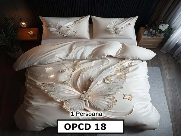 Lenjerie din Finet 5D cu 4 Piese fara Elastic - OPCD18