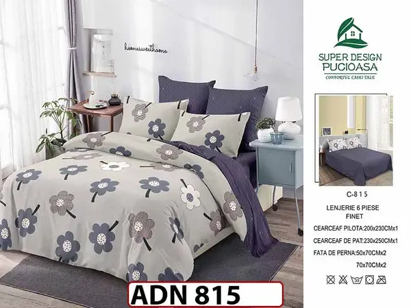 Lenjerie din finet 6 piese - ADN 815