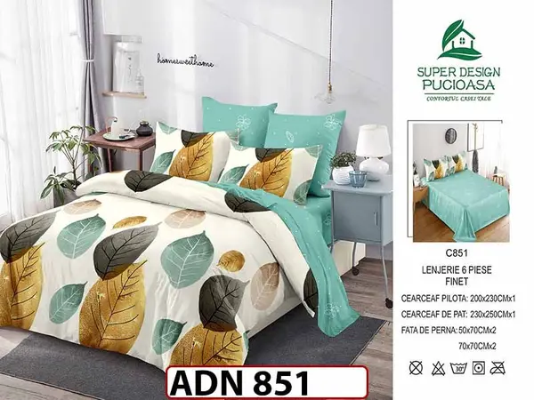 Lenjerie din finet 6 piese - ADN 851