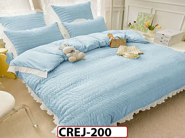 Lenjerie din Finet 6 piese Creponata - CREJ200
