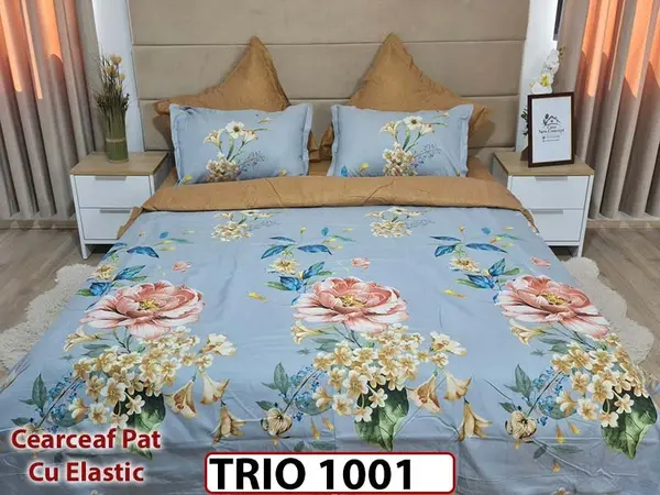 Lenjerie din finet 6 piese cu elastic - TRIO1001
