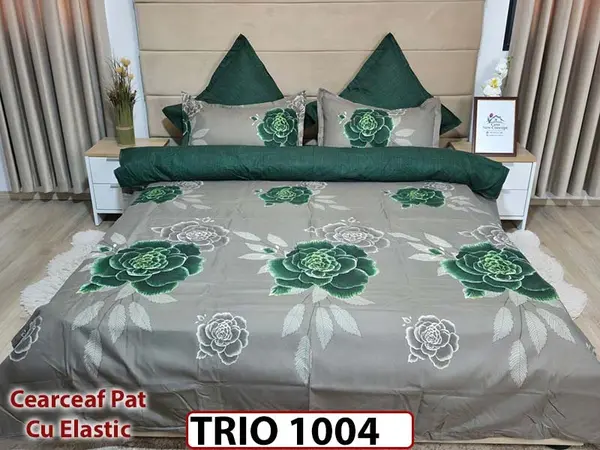 Lenjerie din finet 6 piese cu elastic - TRIO1004