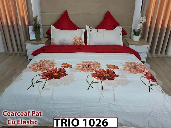 Lenjerie din finet 6 piese cu elastic - TRIO1026