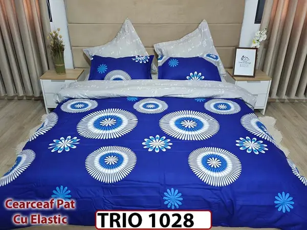 Lenjerie din finet 6 piese cu elastic - TRIO1028