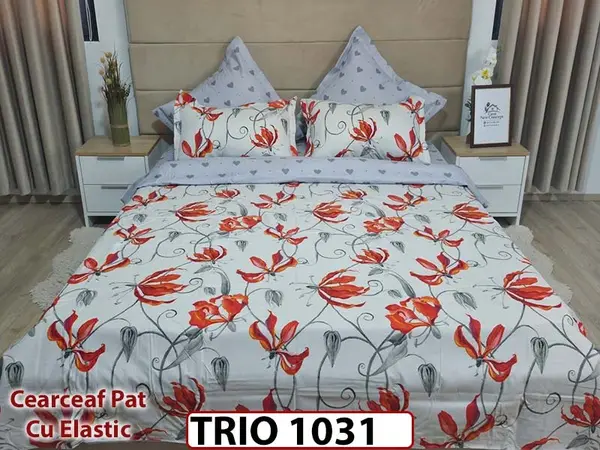 Lenjerie din finet 6 piese cu elastic - TRIO1031