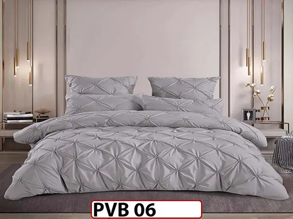 Lenjerie din Finet 6 piese cu pliuri - PVB06