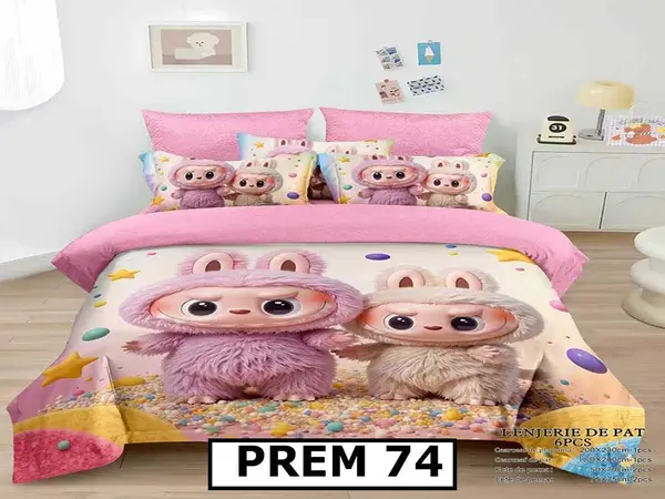 Lenjerie din finet 6 piese - PREM74