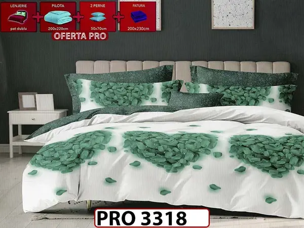 Lenjerie din finet 6 piese - PRO 3318
