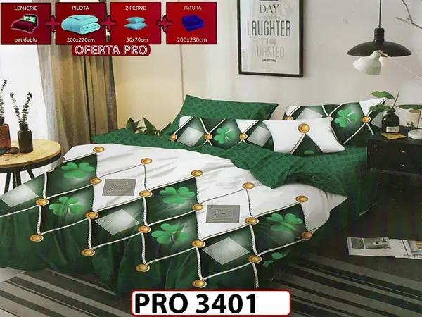 Lenjerie din finet 6 piese - PRO 3401