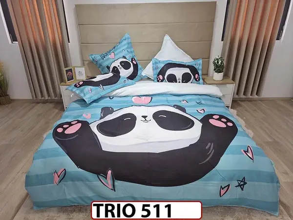 Lenjerie din finet 6 piese - TRIO 511