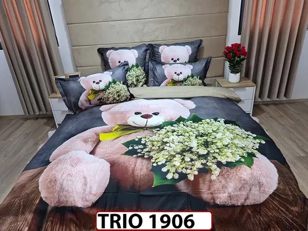 Lenjerie din finet 6 piese - TRIO1906