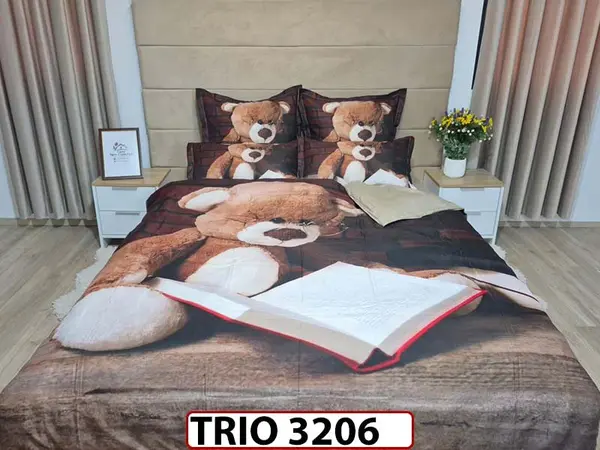 Lenjerie din finet 6 piese - TRIO3206