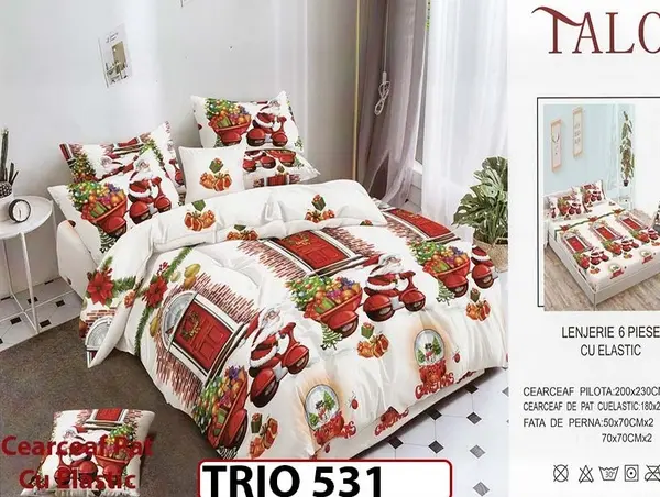 Lenjerie din finet 6 piese - TRIO531