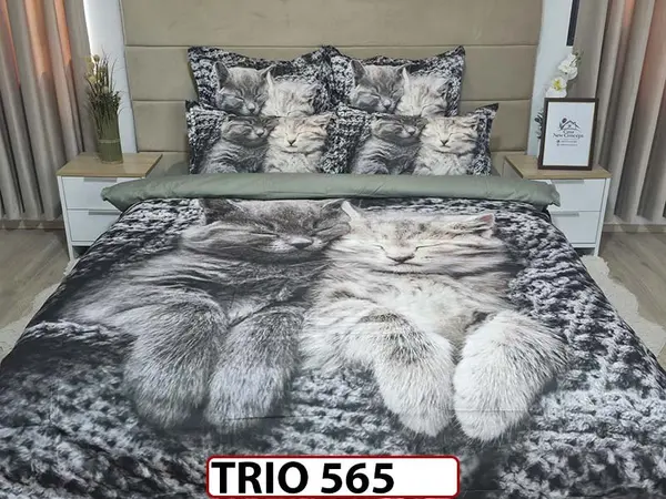 Lenjerie din finet 6 piese - TRIO565