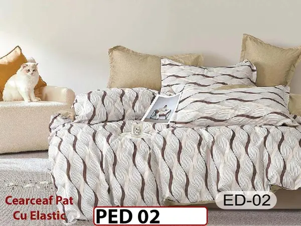 Lenjerie din finet 7 Piese la Cutie cu elastic - PED 02