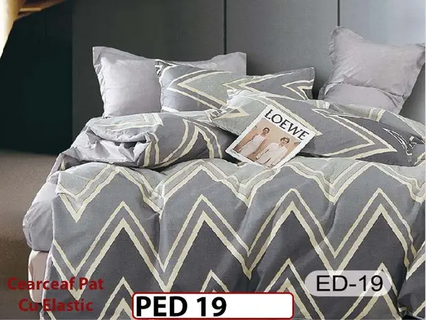 Lenjerie din finet 7 Piese la Cutie cu elastic - PED 19