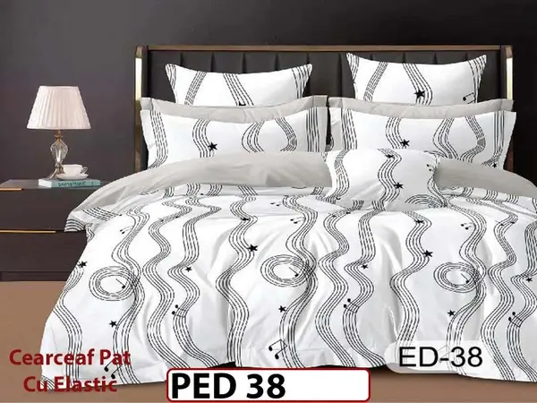 Lenjerie din finet 7 Piese la Cutie cu elastic - PED 38
