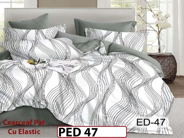 Lenjerie din finet 7 Piese la Cutie cu elastic - PED 47