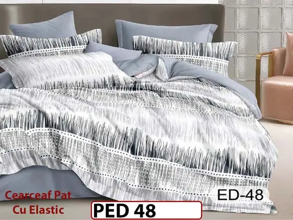 Lenjerie din finet 7 Piese la Cutie cu elastic - PED 48