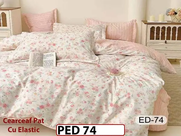 Lenjerie din finet 7 Piese la Cutie cu elastic - PED 74