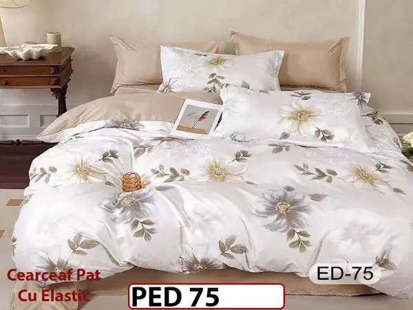 Lenjerie din finet 7 Piese la Cutie cu elastic - PED 75