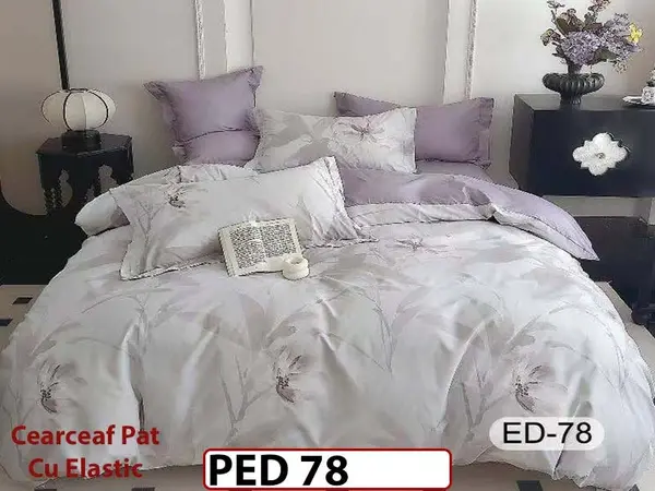 Lenjerie din finet 7 Piese la Cutie cu elastic - PED 78
