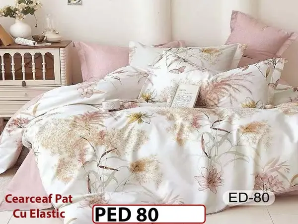 Lenjerie din finet 7 Piese la Cutie cu elastic - PED 80