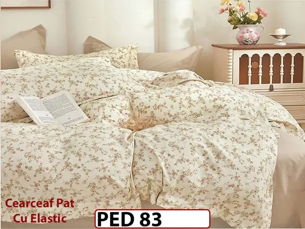 Lenjerie din finet 7 Piese la Cutie cu elastic - PED 83