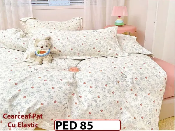 Lenjerie din finet 7 Piese la Cutie cu elastic - PED 85