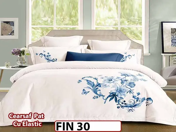 Lenjerie din Finet Elegant 4 piese cu elastic - FIN 30