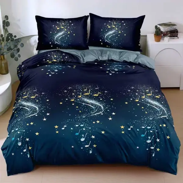 Lenjerie Dreaming Blue (Bumbac Satinat)