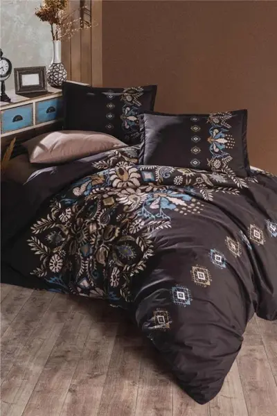Lenjerie Isola V1 Maro cu 2 fete de perna 70x70 cm (Satin Deluxe)