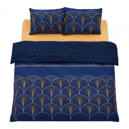 Lenjerie kingsize, bumbac, Heinner wave 132 tc