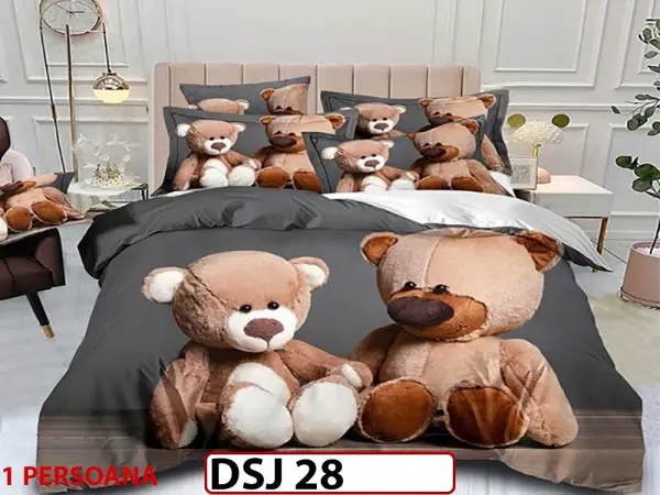Lenjerie o persoana din Finet 4 piese - DSJ28