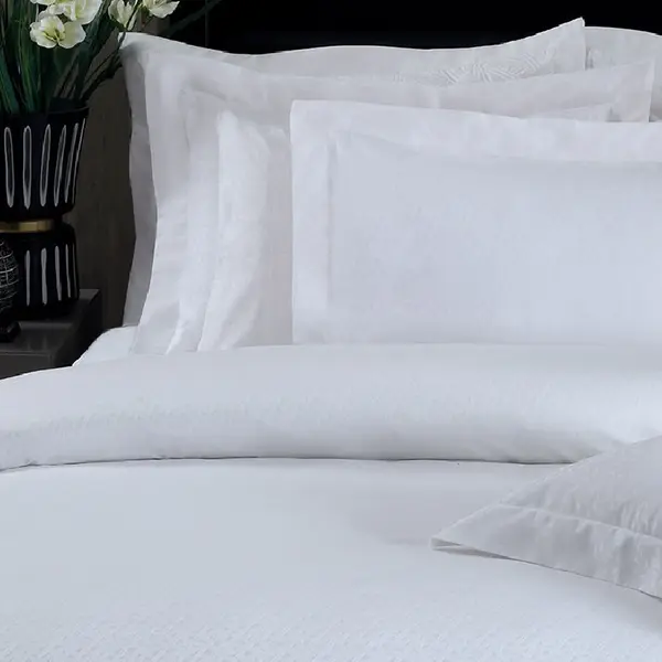 Lenjerie Vivaldi Alb King Size (Bumbac Egiptean)