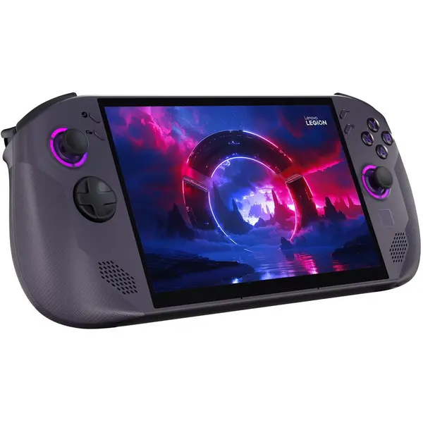 Lenovo Consola portabila gaming Lenovo Legion Go S 8ARP1, 8 inch, WUXGA Touch, AMD Ryzen™ Z2 Go, 16GB RAM, 512GB SSD, Wi-Fi, Bluetooth 5.3, Mov inchis