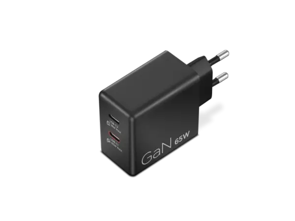 Lenovo Dual USB-C 65W GaN Charger Lenovo Dual USB-C 65W GaN Charger