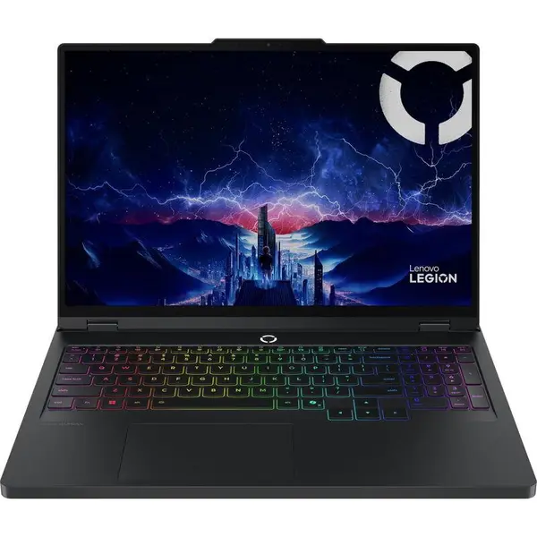 Lenovo Laptop Gaming Lenovo Legion Pro 5 16IAX10, Procesor Intel® Ultra 9 275HX (36M Cache, pana la 5.40 GHz), 16 inch, WQXGA OLED 165Hz G-Sync, 32GB DDR5, 1TB SSD, NVIDIA GeForce RTX 5070 8GB, No OS, Negru