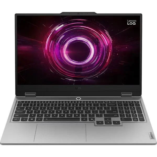 Lenovo Laptop Gaming Lenovo LOQ 15AHP10, Procesor AMD Ryzen™ 7 250, Display 15.6 Full HD IPS 144Hz, RAM 16GB DDR5, 1TB SSD, Plava video NVIDIA GeForce RTX 5050 @8GB, Free DOS, Gri