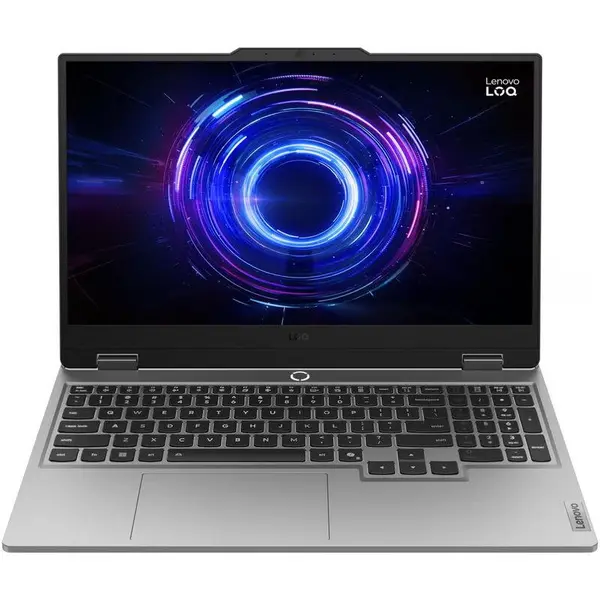 Lenovo Laptop Gaming Lenovo LOQ 15IRX9, Procesor Intel® Core™ i7-13645HX, Display 15.6 FHD IPS 144Hz, RAM 16GB DDR5, 1TB SSD, Placa video NVIDIA GeForce RTX 4050 @6GB, Free DOS, Gri