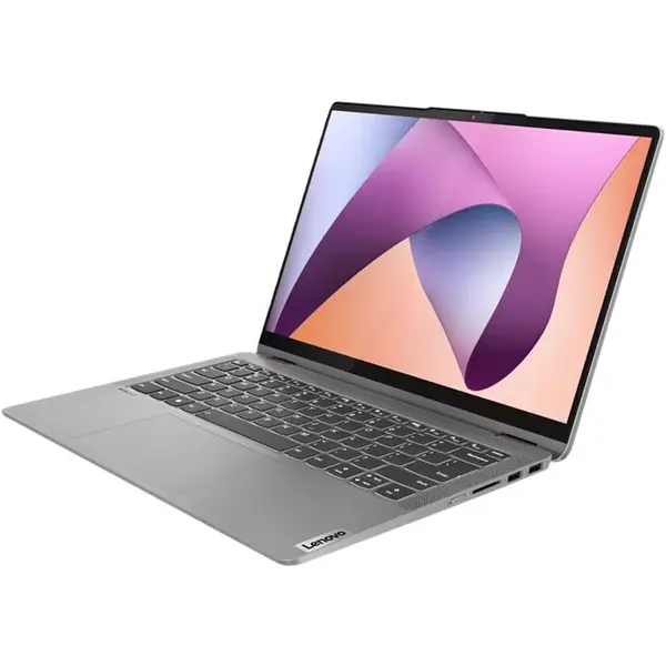 Lenovo Laptop Lenovo IdeaPad Flex 5 14ABR8, AMD Ryzen 7 5825U, 14 inch, RAM 16 GB, SSD 512 GB, AMD Radeon Graphics, Windows 11 Home, Gri