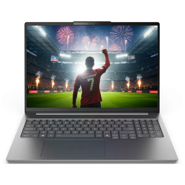 Lenovo Laptop Lenovo IdeaPad Pro 5 cu procesor Intel Core Ultra 9 386H, 16 inch, 2.8K OLED, 32GB RAM, 1TB SSD, NVIDIA RTX 5060, DOS