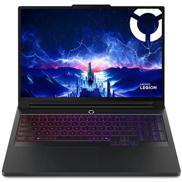 Lenovo Laptop Lenovo Legion Pro 7 16IAX10H, Intel Ultra 9 275HX, 16 inch, RAM 64GB, SSD 1 TB, NVIDIA GeForce RTX 5090, Windows 11, Negru