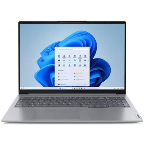 Lenovo Laptop Lenovo ThinkBook 16 G7 ARP, AMD Ryzen 7 7735HS, 16 inch WUXGA, 16GB RAM, 1TB SSD, Windows 11 Pro, Gri
