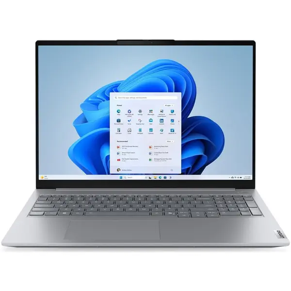 Lenovo Laptop Lenovo ThinkBook 16 G9 IRL, Intel Core 5 210H, 16 inch, RAM 16 GB, SSD 512 GB, Intel Graphics, Windows 11 Pro, Gri
